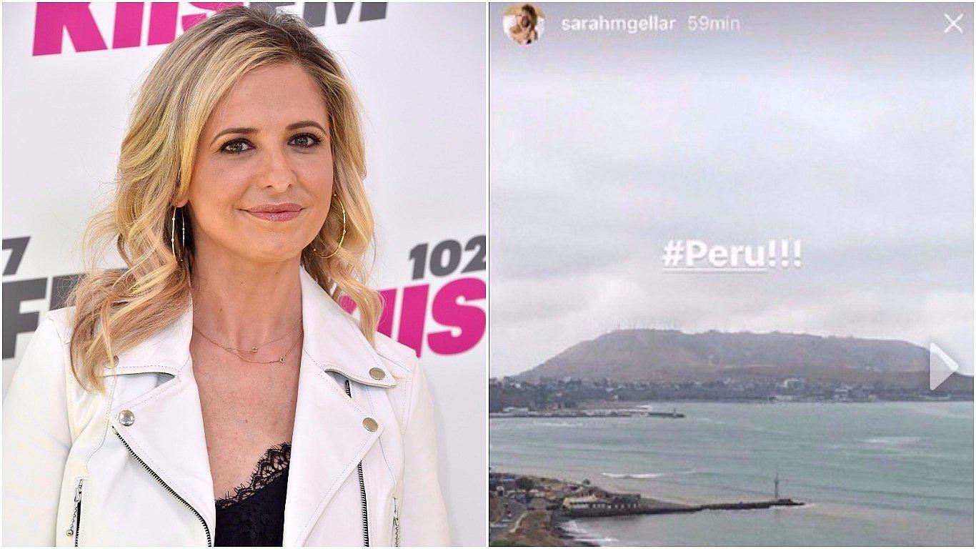 ​Buffy, la cazavampiros: Sarah Michelle Gellar y las imágenes de su estadía en Lima [FOTOS]