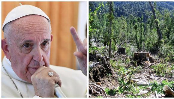 Papa Francisco urge a dar respuestas a destrucción de naturaleza y cambio climático