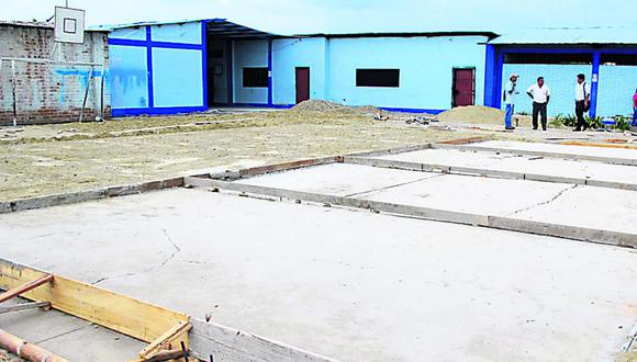Empieza la reconstrucción de colegios en Ica