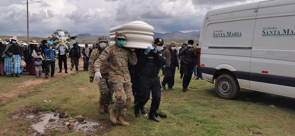 Puno: despiden a soldado que murió atropellado por conductor irresponsable