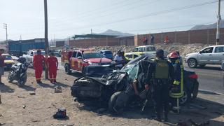 Nasca: conductor invade el carril contrario y fallece tras choque en Vista Alegre  