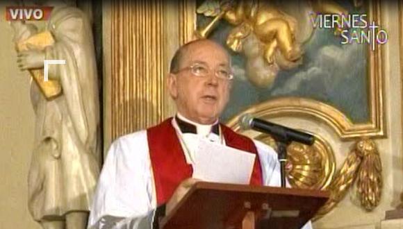 Cardenal Cipriani: 'Cuando uno se duerme viene el demonio'