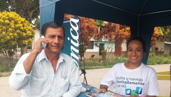 Telefónica llevó línea móvil a 66 localidades de Arequipa en 2015