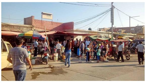 Comerciantes de Talara  piden el reordenamiento del mercado por ser inseguro