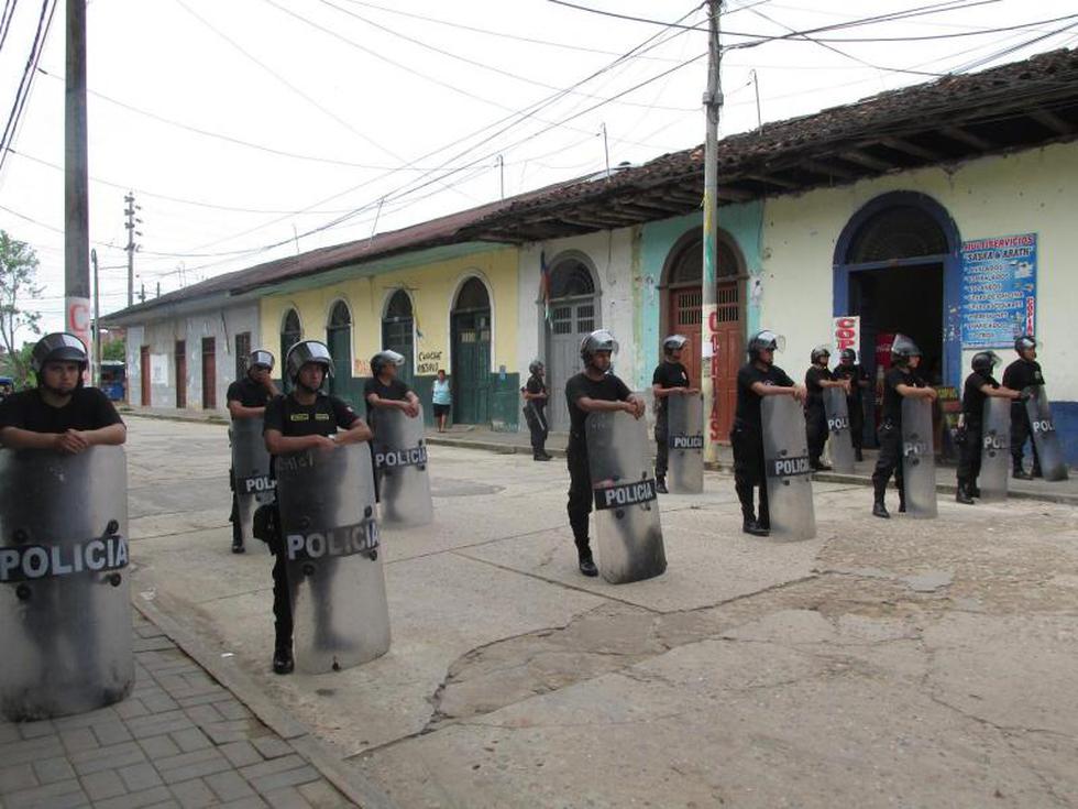 Fotos: así se vive el paro regional en Yurimaguas