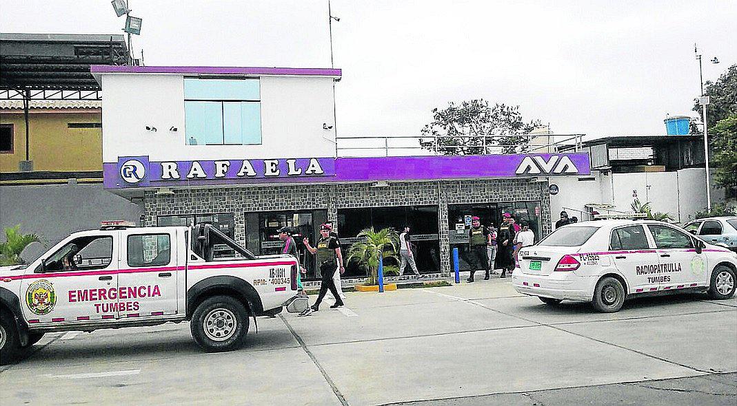 Tumbes: Ladrones armados se llevan S/. 60,000 de grifo “Rafaela” 