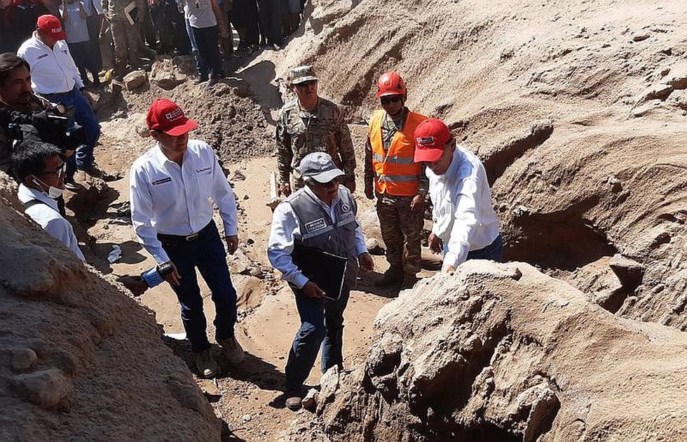 Presidente Vizcarra anunció desvió de cauce en Quebrada del Diablo