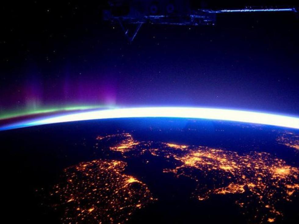 Así se ven las ciudades de noche desde el espacio (FOTOS)