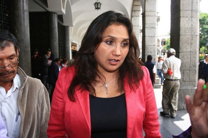 Gana Perú ratifica a Ana María Solórzano como candidata a mesa directiva