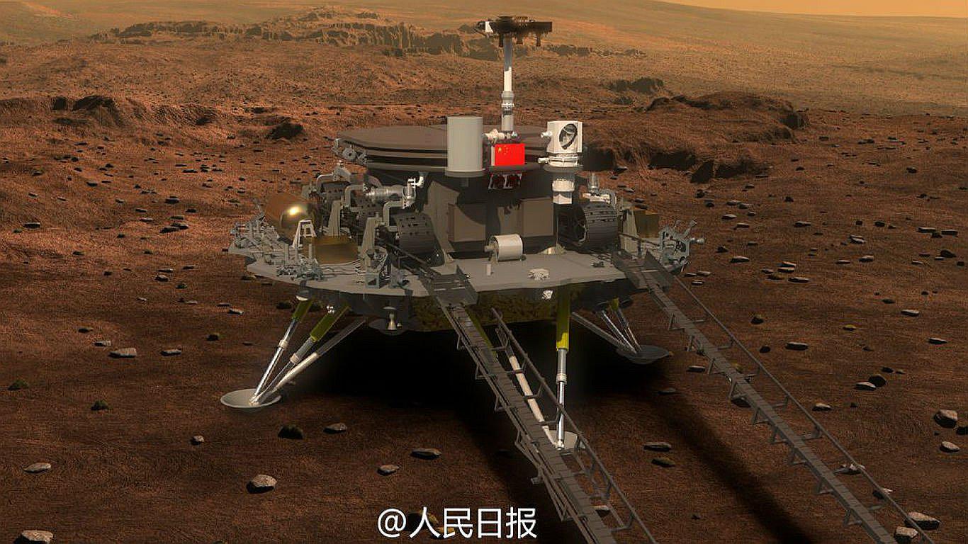 China revela el robot que quiere enviar a Marte en 2020 (VIDEO)