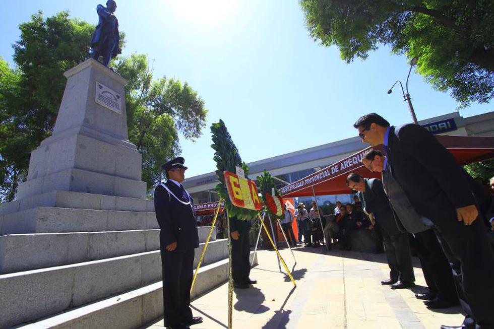 Homenaje al prócer, rumbo al bicentenario