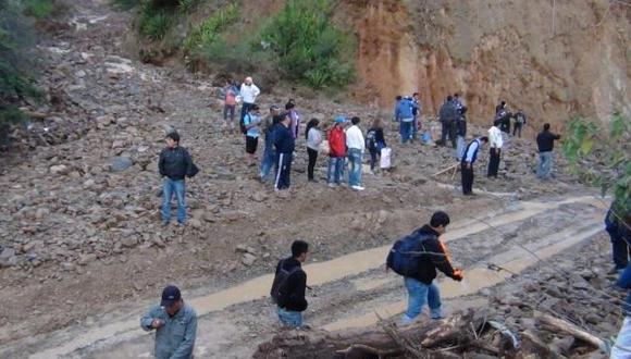 Huayco restringió ingreso a 9 poblados en Huarochirí