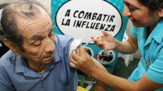 Ayacucho: Inician vacunación con 80 mil dosis de vacuna contra la influenza