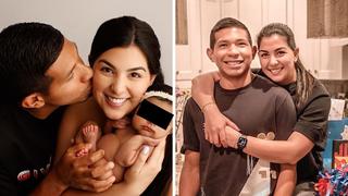 Edison Flores y la tierna fotografía junto a su bebé de tres meses de nacida (FOTO)