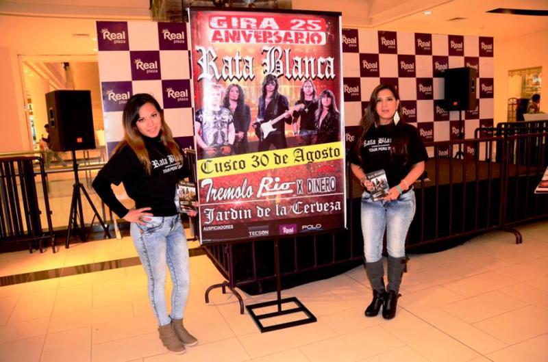 Rata Blanca firmará autógrafos en Cusco