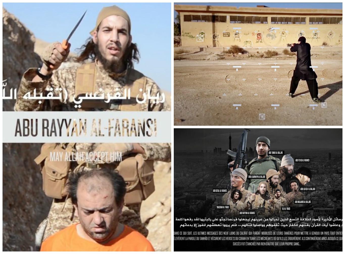 Estado Islámico publica video de los autores de los atentados en París