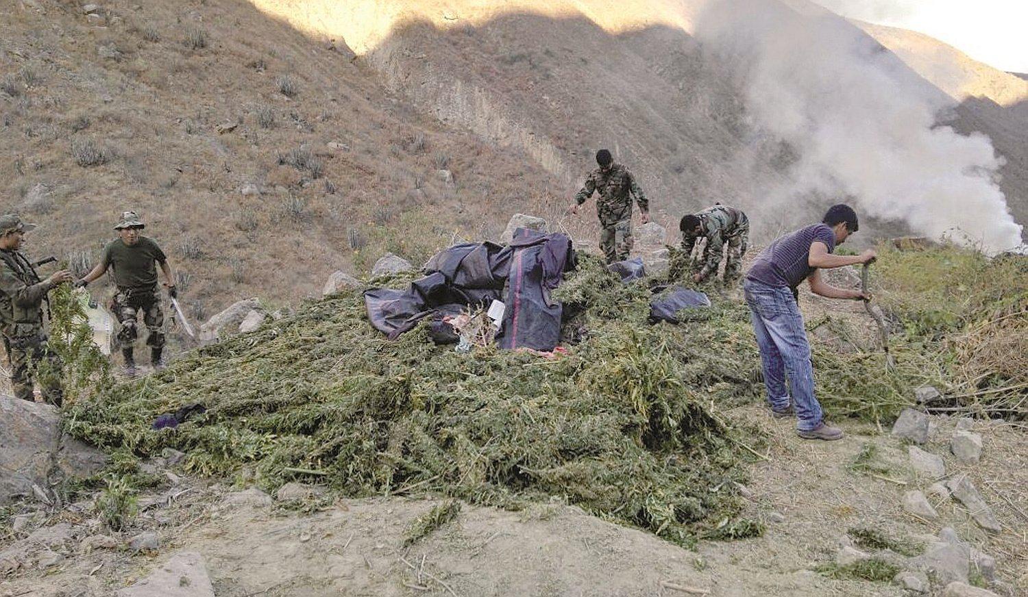 Rutas y modalidades del tráfico de drogas en la región La Libertad 