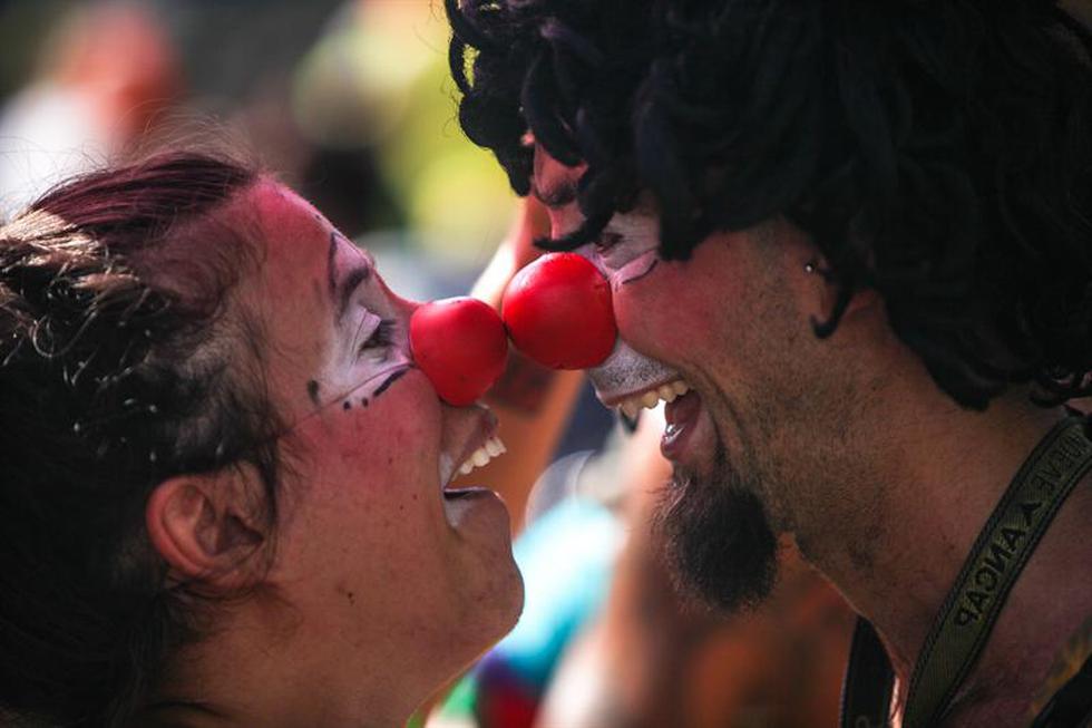 Encuentro Internacional de Payasos en Río de Janeiro (Fotos)