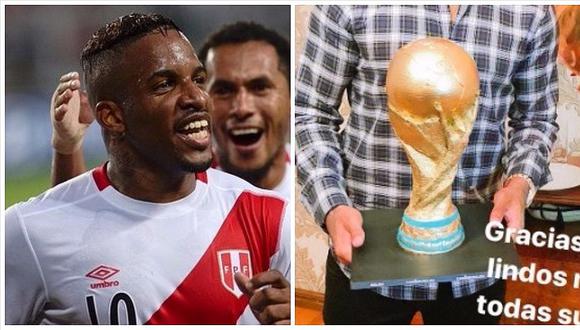 Selección peruana: Jefferson Farfán celebró su cumpleaños 33 con la 'Copa del Mundo'