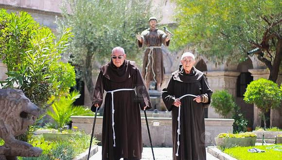 Religiosos 75 años con la Orden Franciscana