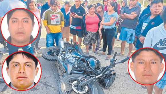 Violentos accidentes acabaron con las vidas de un agricultor, un obrero y un motociclista, quienes dejan hijos en la orfandad.