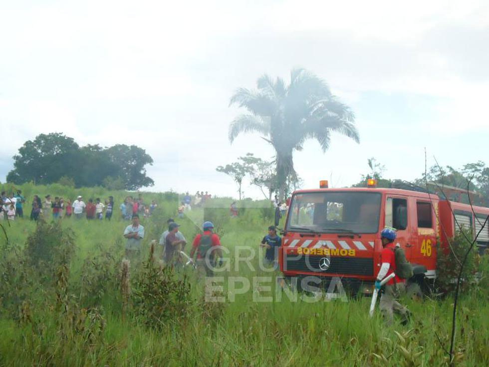 Explosión de helicóptero deja siete muertos en Pucallpa