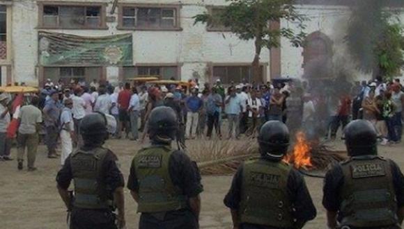 Las protestas en Tumán por la administración de la azucarera causaron la declaratoria de emergencia por parte del Poder Ejecutivo. (Foto: Agraria.pe)