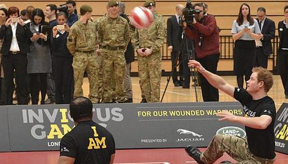 Príncipe Enrique inaugura juegos para militares discapacitados