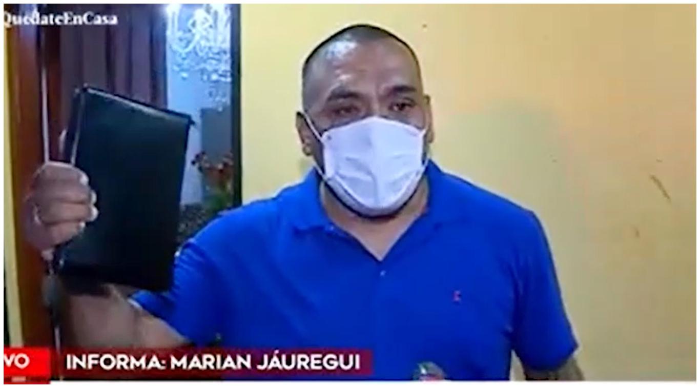 Hombre fue intervenido en el Callao por predicar la palabra de Dios durante inmovilización social obligatoria.