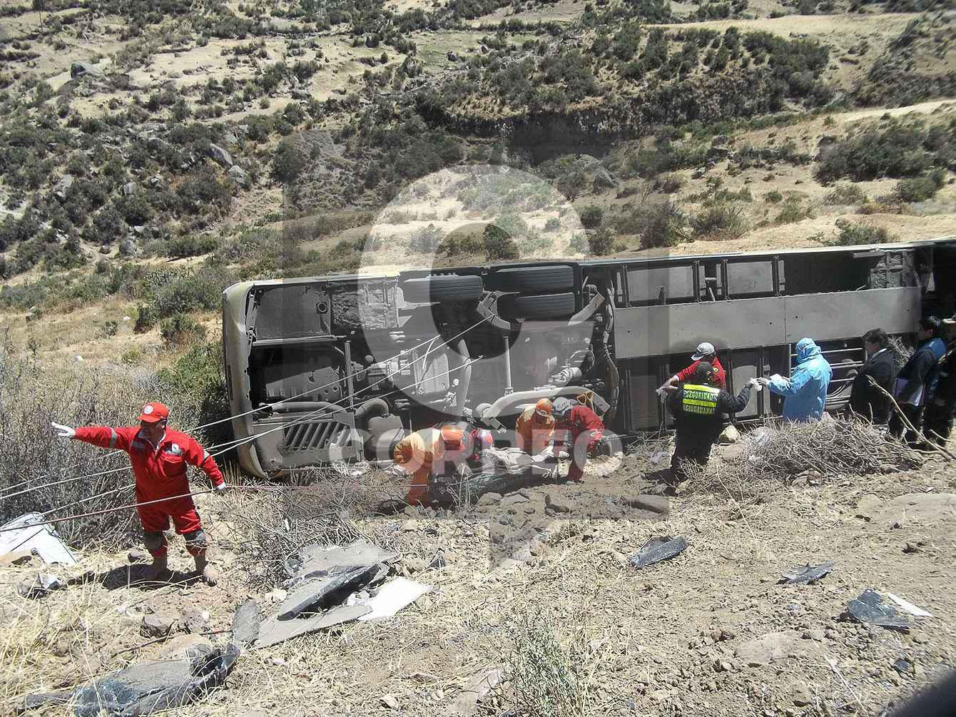 Cuatro muertos y 31 heridos en Puquio por exceso de velocidad