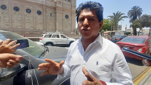 Abogado Juan Curo está defendiendo al general PNP Manuel Rivera en esta parte de las diligencias realizadas en Tacna. (Foto: GEC)