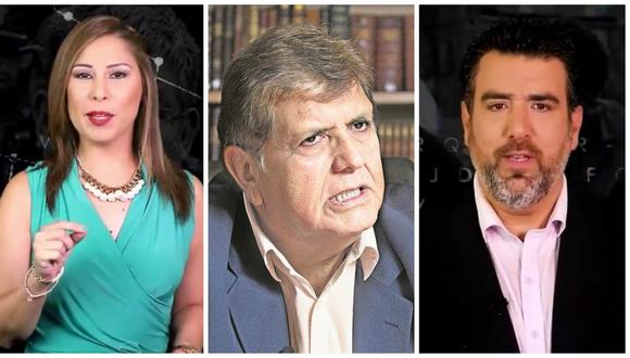 ​Alan García: Periodistas Carlos Cornejo y Carla Harada le recuerdan los narcoindultos (VIDEO)