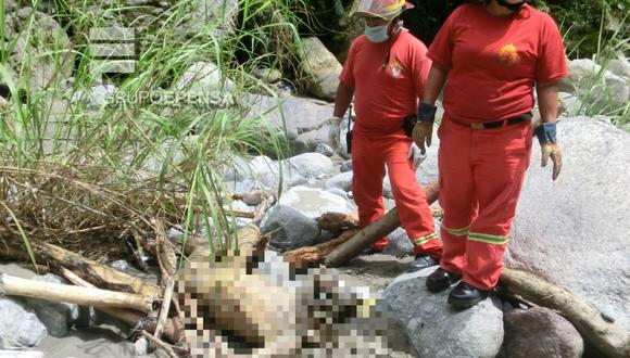 Macabro: Hallan cuerpo sin cabeza a orillas de río Tarma
