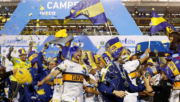 Boca Juniors se coronó campeón del fútbol argentino