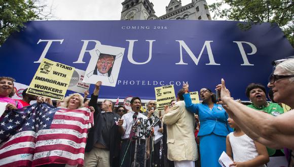 Inmigrantes expresan en Carolina del Sur rechazo a la candidatura de Trump