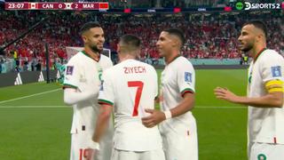 En-Nesyri se lució en la definición: Marruecos le gana 2-0 a Canadá (VIDEO)