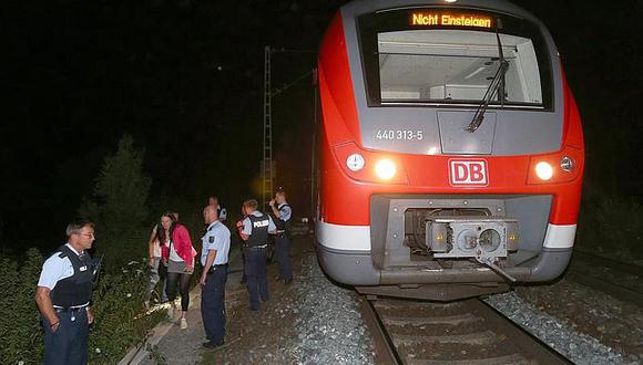 ​Alemania: Autor del ataque en tren asegura en un vídeo que es "soldado" del EI