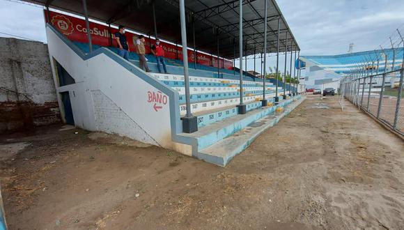 Piura: habilitarán tribuna del estadio “Campeones del 36” para albergar a familiares de pacientes COVID-19 (Foto: Municipalidad Provincial de Sullana)