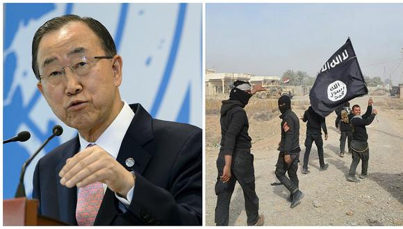 Estado Islámico "se propaga como un cáncer" por todo el mundo, advierte Ban Ki-moon