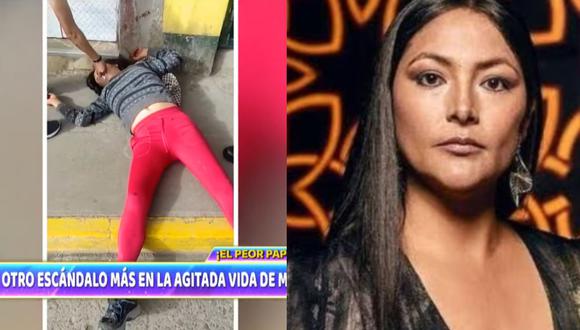 Antes del accidente, Magaly Solier irrumpió con golpes en el inmueble de su expareja con el fin de ver a sus hijos,