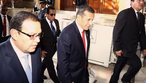 Ollanta Humala llegó al Congreso para responder sobre compra de satélite