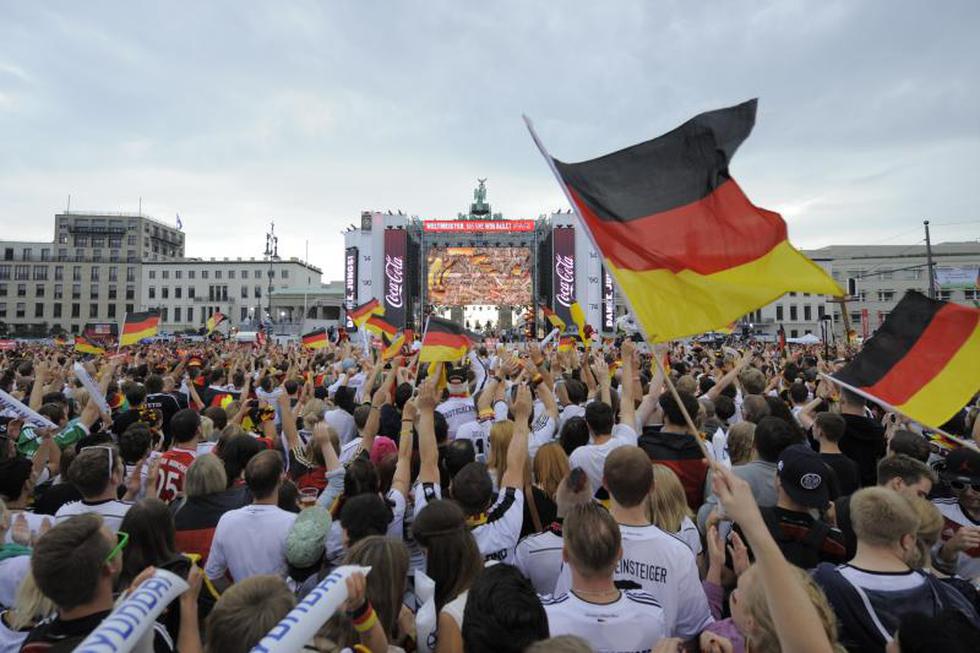 Brasil 2014: Así recibieron los hinchas alemanes a los campeones del mundo (FOTOS)