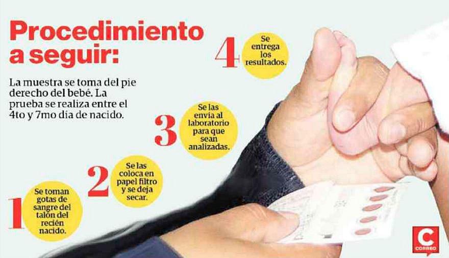 Recomiendan el tamizaje neonatal para detectar males congénitos