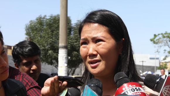 Keiko Fujimori dice que acusaciones en su contra son estilo chavista
