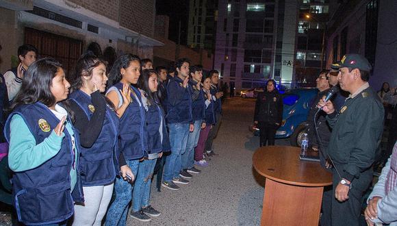 Trujillo: Juramentan a integrantes de "Patrullas Juveniles"