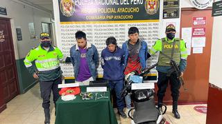 Ayacucho: Policía recupera autos y motocicletas robadas