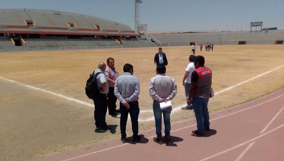 Estadio Jorge Basadre de Tacna se encuentra deteriorado pero será remodelado con importante inversión. (Foto: Adrian Apaza)