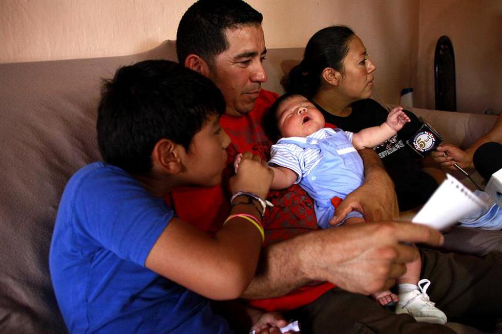 Nace bebé "gigante" en México (Fotos)
