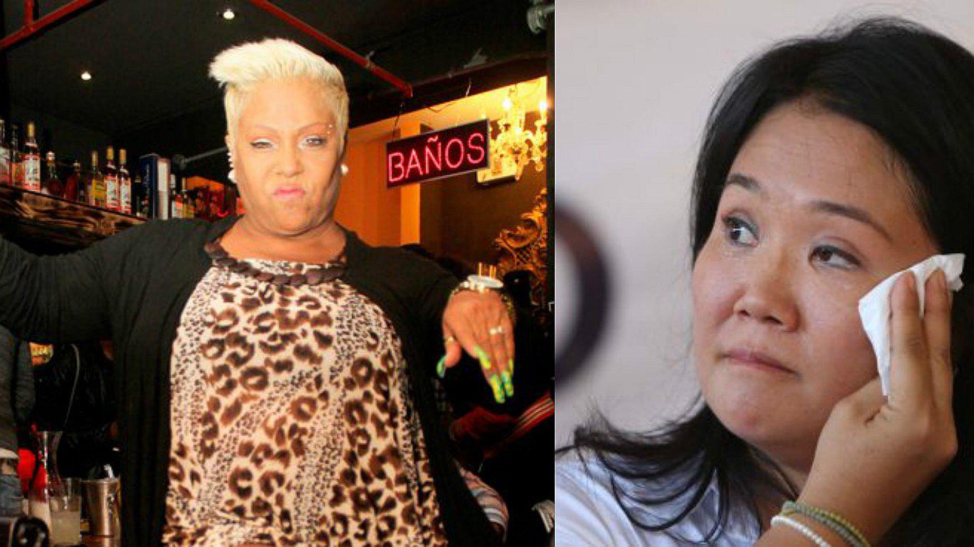 Critican a Lucía de la Cruz por su polémico apoyo a Keiko Fujimori (VIDEO)