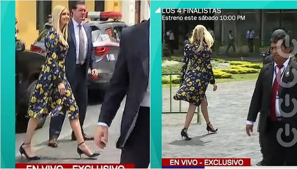 Ivanka Trump: hija de Donald Trump pasea por calles del Centro de Lima (VIDEO y FOTOS)